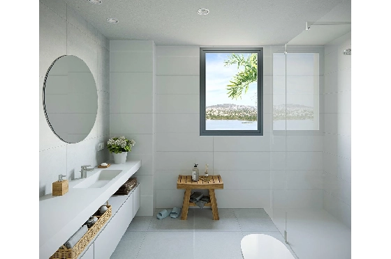 Etagen Apartment in Calpe zu verkaufen, Wohnfläche 102 m², Zustand Erstbezug, Klimaanlage, 2 Schlafzimmer, 2 Badezimmer, Pool, ref.: HA-CAN-130-A02-13