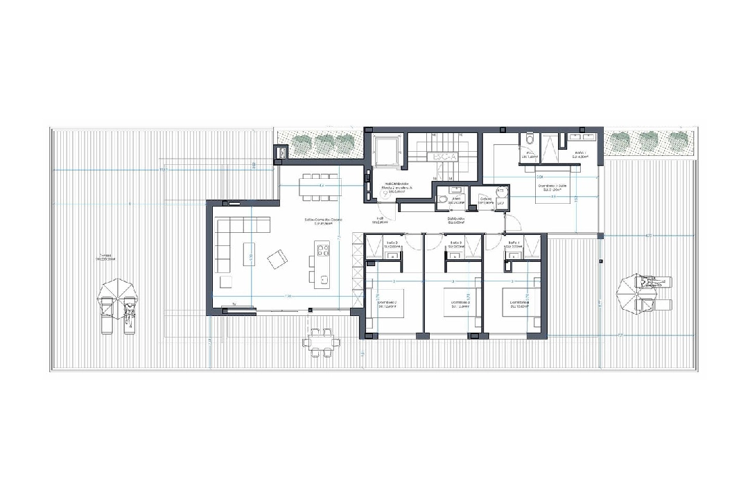 atico en Orihuela Costa en vente, construit 426 m², estado nuevo, aire acondicionado, 4 chambre, 4 salle de bains, piscina, ref.: HA-OCN-161-A04-5