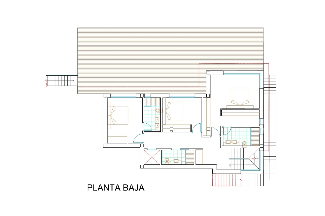 villa en Javea(Adsubia) en vente, construit 458 m², aire acondicionado, terrain 1000 m², 5 chambre, 4 salle de bains, piscina, ref.: BP-4255JAV-14