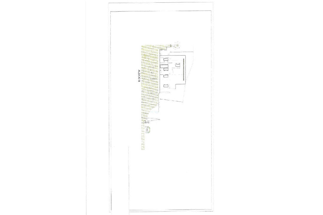 terrain en Alcalali en vente, construit 295 m², + KLIMA, aire acondicionado, terrain 600 m², 3 chambre, 2 salle de bains, piscina, ref.: PV-141-01947P-12