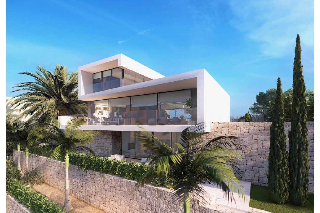 villa en Moraira en vente, construit 568 m², aire acondicionado, terrain 869 m², 4 chambre, 4 salle de bains, piscina, ref.: CA-H-1608-AMB-9