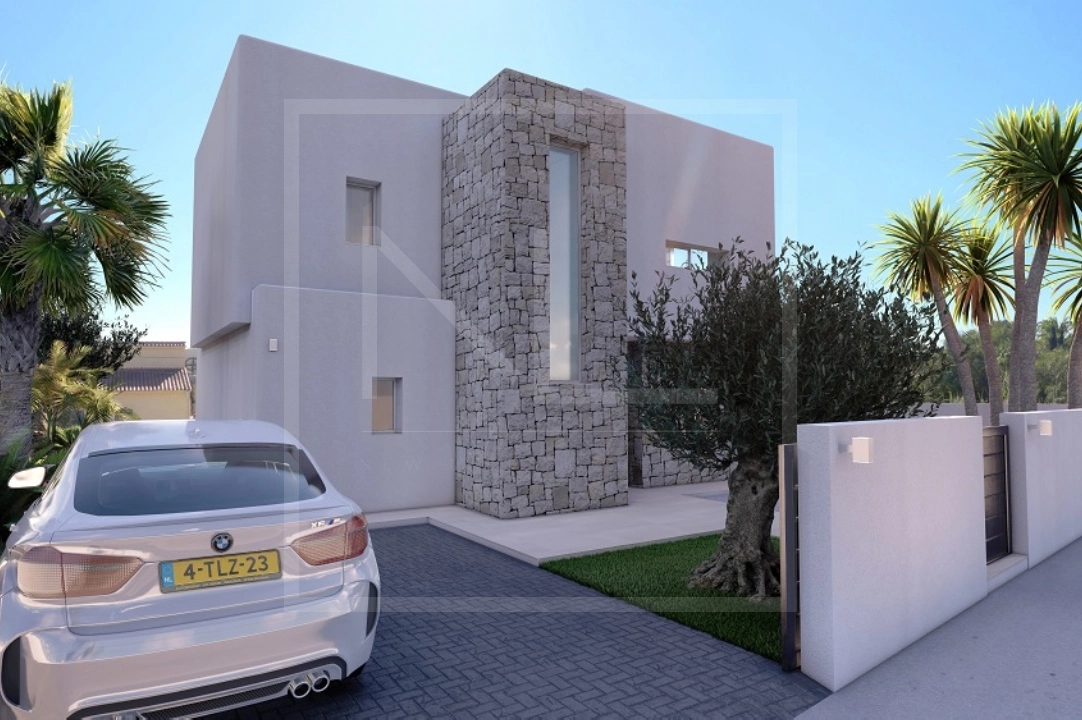 villa en Benissa costa(Baladrar) en vente, construit 142 m², ano de construccion 2023, + calefaccion suelo, aire acondicionado, terrain 729 m², 4 chambre, 3 salle de bains, piscina, ref.: NL-NLD1445-5