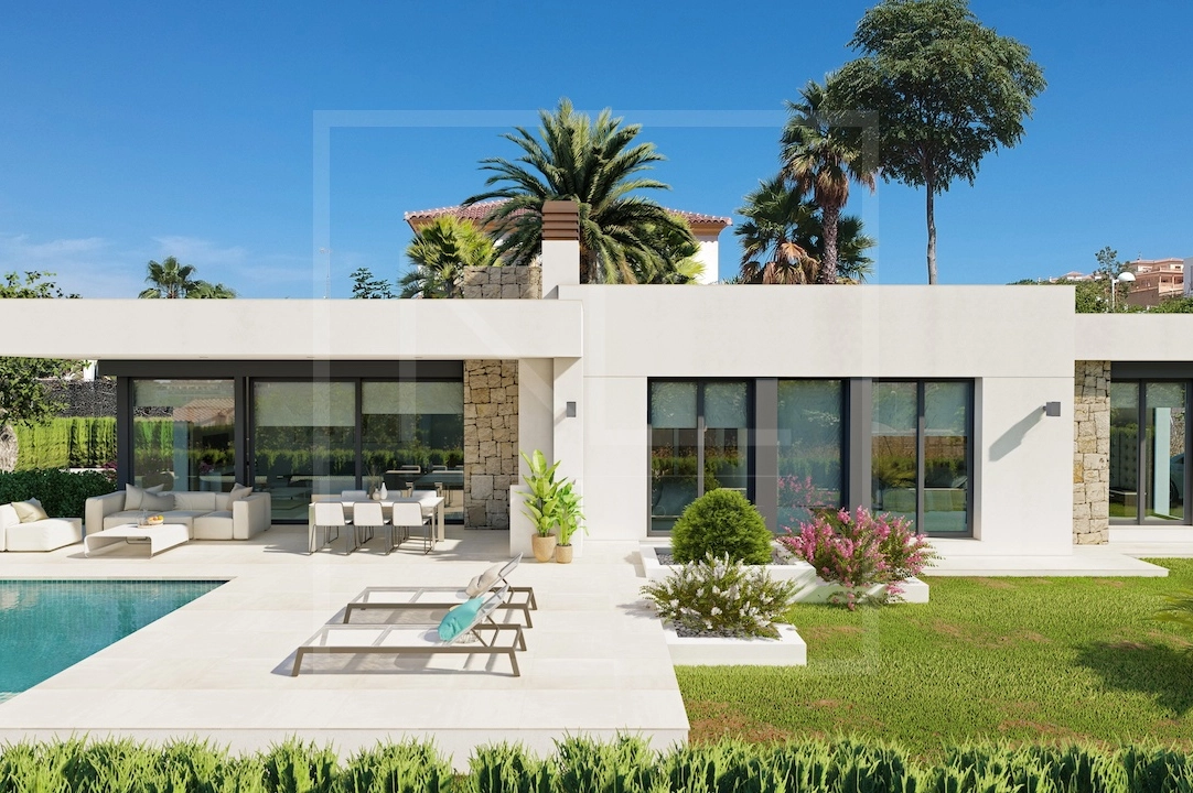 villa en Calpe en vente, construit 282 m², + calefaccion suelo, aire acondicionado, terrain 800 m², 3 chambre, 2 salle de bains, piscina, ref.: NL-NLD1452-2