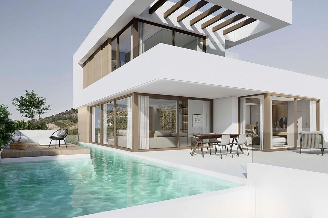 villa en Finestrat en vente, construit 336 m², estado nuevo, aire acondicionado, terrain 468 m², 3 chambre, 3 salle de bains, piscina, ref.: HA-FIN-390-E01-8