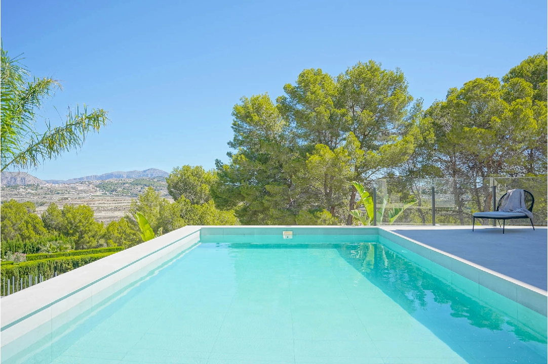 villa en Moraira(Benimeit) en vente, construit 560 m², aire acondicionado, terrain 800 m², 4 chambre, 4 salle de bains, piscina, ref.: BP-4305MOR-18