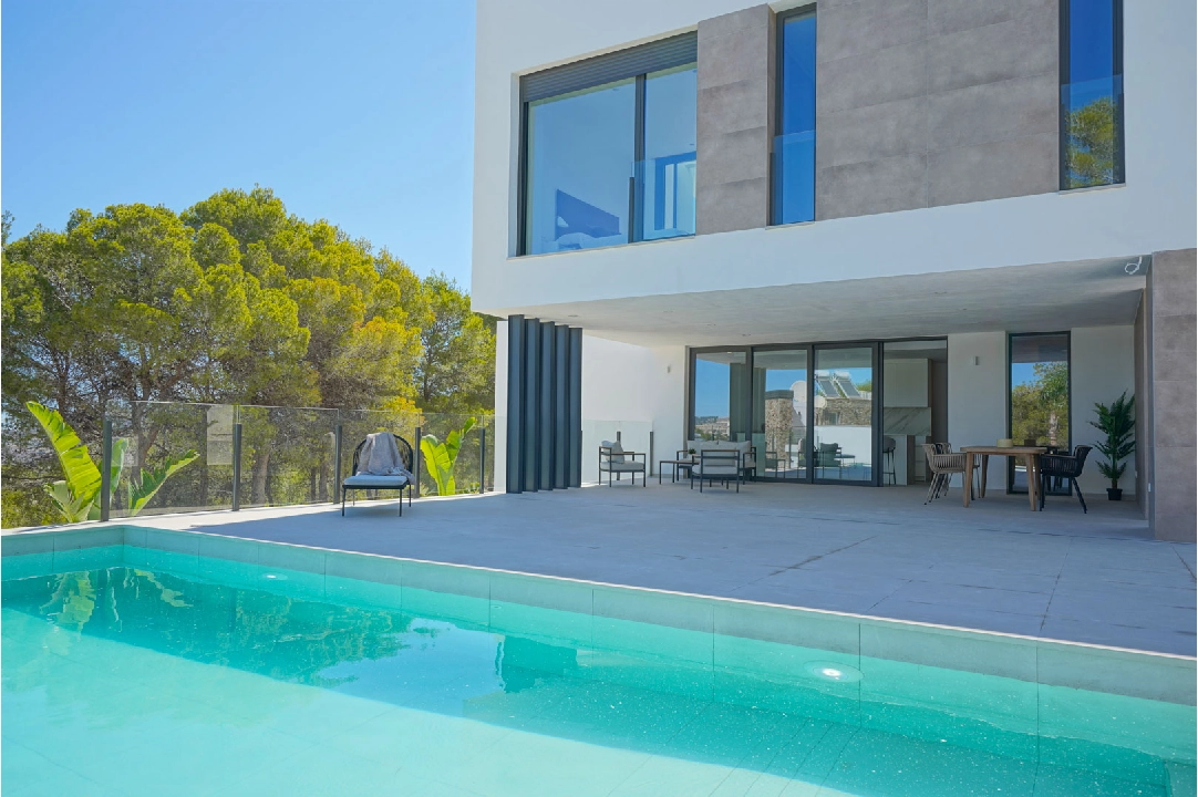 villa en Moraira(Benimeit) en vente, construit 560 m², aire acondicionado, terrain 800 m², 4 chambre, 4 salle de bains, piscina, ref.: BP-4305MOR-26