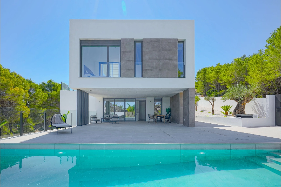 villa en Moraira(Benimeit) en vente, construit 560 m², aire acondicionado, terrain 800 m², 4 chambre, 4 salle de bains, piscina, ref.: BP-4305MOR-30