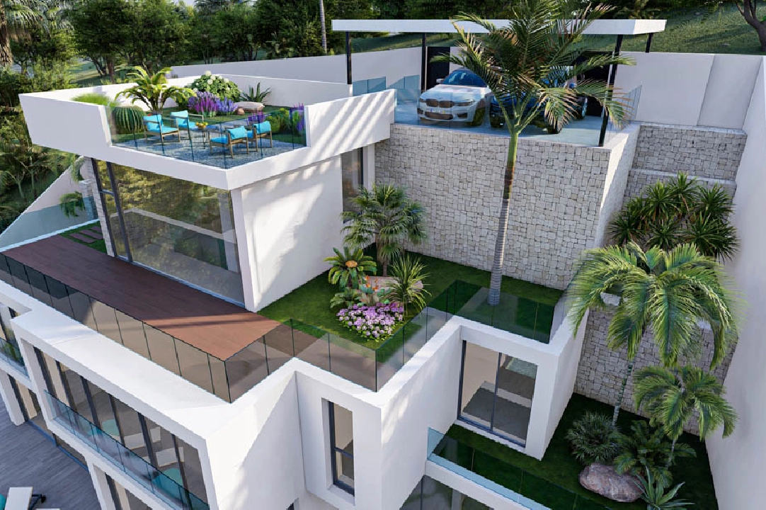 villa en Altea(Altea Hills) en vente, construit 560 m², aire acondicionado, terrain 817 m², 5 chambre, 5 salle de bains, piscina, ref.: BP-7012ALT-5