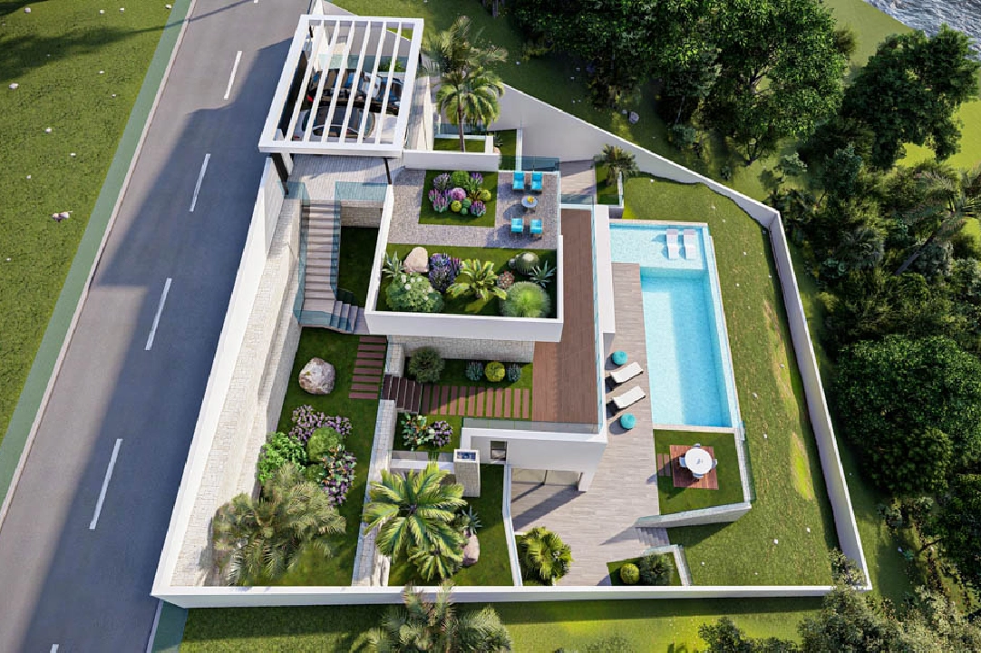 villa en Altea(Altea Hills) en vente, construit 560 m², aire acondicionado, terrain 817 m², 5 chambre, 5 salle de bains, piscina, ref.: BP-7012ALT-7