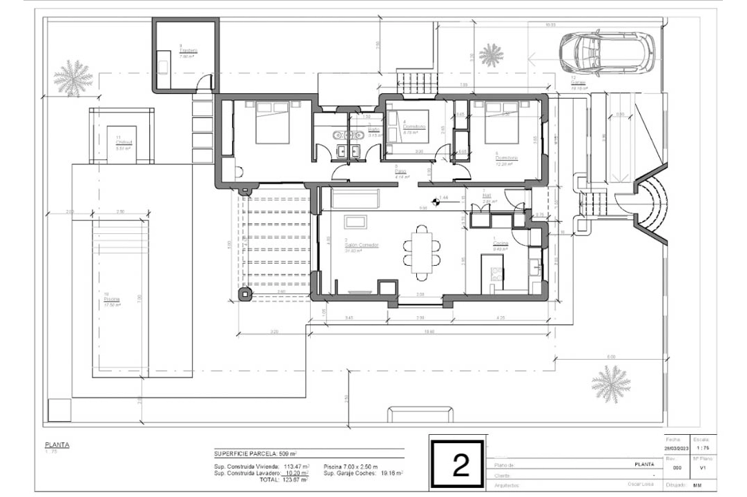 villa en Polop en vente, construit 107 m², aire acondicionado, terrain 509 m², 2 chambre, 1 salle de bains, piscina, ref.: BP-7008POL-2