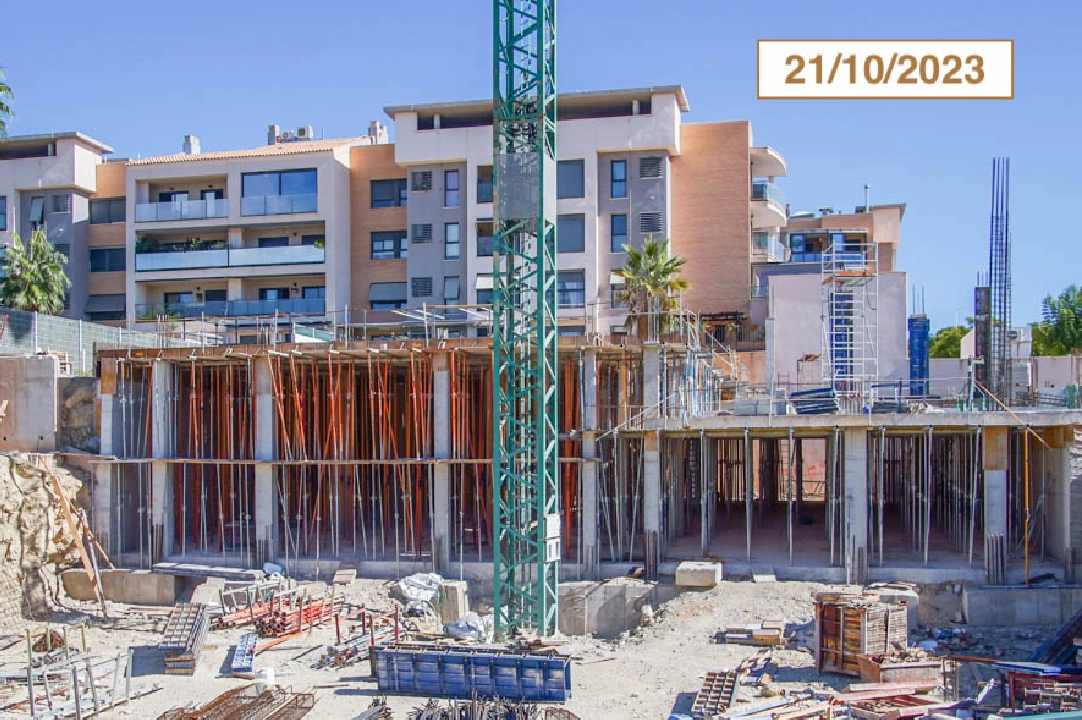 appartement en Vilajoyosa(Urb. Paraiso) en vente, construit 63 m², aire acondicionado, terrain 63 m², 2 chambre, 1 salle de bains, piscina, ref.: BP-7019VIL-20