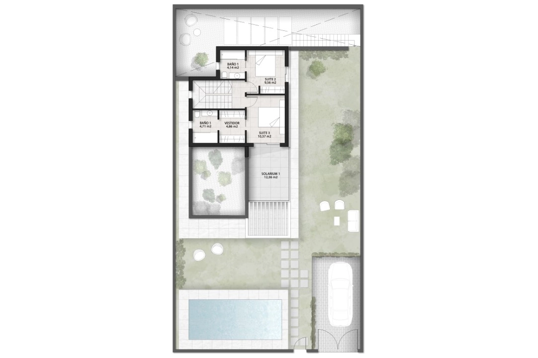 villa en Finestrat en vente, construit 163 m², ano de construccion 2023, aire acondicionado, terrain 346 m², 3 chambre, 3 salle de bains, piscina, ref.: BI-AL.H-030-21