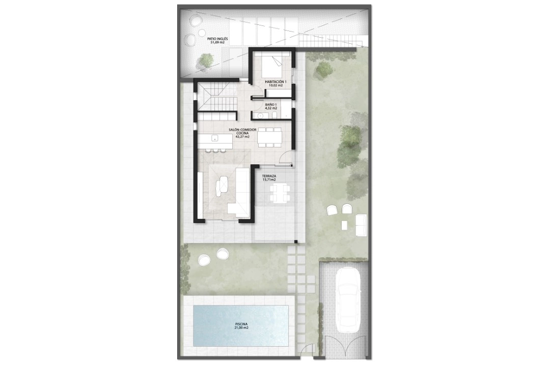 villa en Finestrat en vente, construit 163 m², ano de construccion 2023, aire acondicionado, terrain 346 m², 3 chambre, 3 salle de bains, piscina, ref.: BI-AL.H-030-22