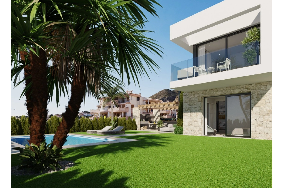 villa en Finestrat(Finestrat) en vente, construit 327 m², terrain 482 m², 3 chambre, 3 salle de bains, piscina, ref.: AM-1047DA-3700-3