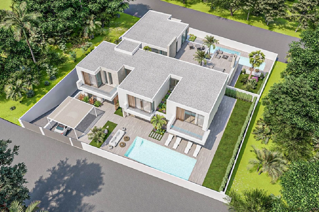 villa en Albir en vente, construit 494 m², aire acondicionado, terrain 683 m², 4 chambre, 4 salle de bains, piscina, ref.: BP-7023ALB-8