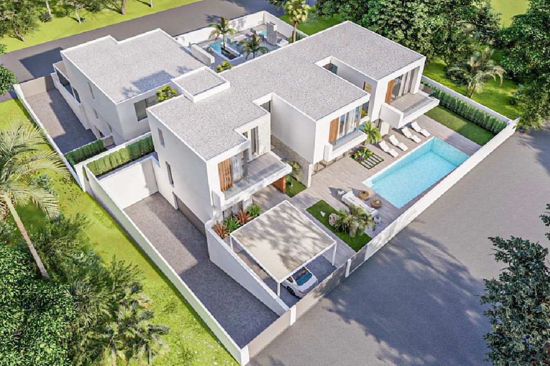 villa en Albir en vente, construit 494 m², aire acondicionado, terrain 683 m², 4 chambre, 4 salle de bains, piscina, ref.: BP-7023ALB-9