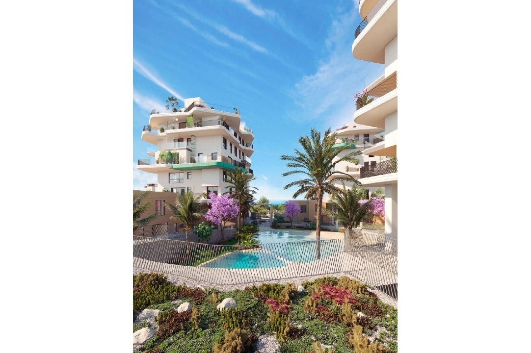 appartement en Villajoyosa(1a linea) en vente, construit 92 m², aire acondicionado, 2 chambre, 2 salle de bains, piscina, ref.: AM-519DA-3700-20