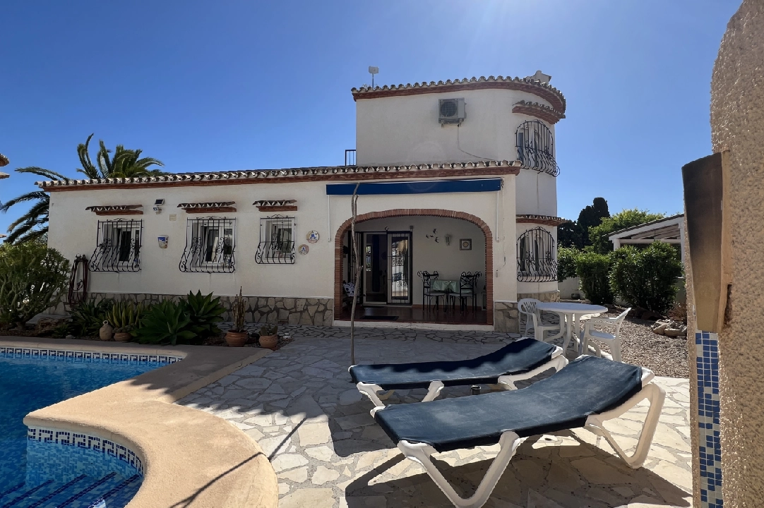 villa en Els Poblets en location de vacances, construit 125 m², ano de construccion 2003, + KLIMA, aire acondicionado, terrain 400 m², 2 chambre, 3 salle de bains, piscina, ref.: T-1123-36