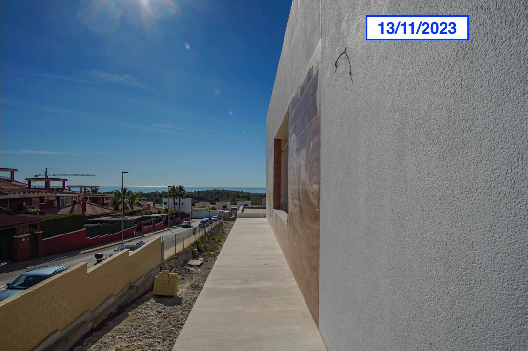 villa en Finestrat(Balcon de Finestrat) en vente, construit 217 m², aire acondicionado, terrain 650 m², 5 chambre, 4 salle de bains, piscina, ref.: BP-7009FIN-21