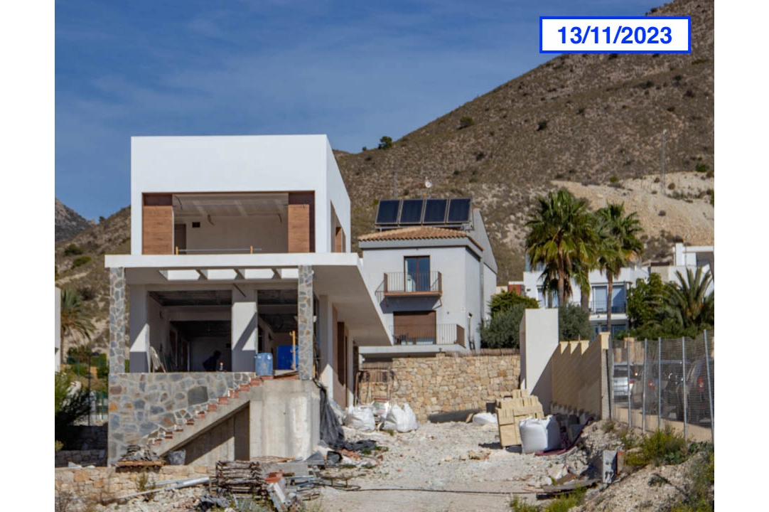 villa en Finestrat(Balcon de Finestrat) en vente, construit 217 m², aire acondicionado, terrain 650 m², 5 chambre, 4 salle de bains, piscina, ref.: BP-7009FIN-4