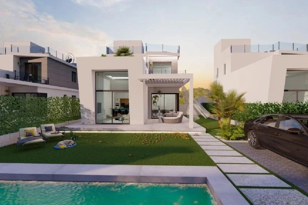 villa en Finestrat en vente, construit 163 m², aire acondicionado, 3 chambre, 3 salle de bains, piscina, ref.: BS-83294472-2