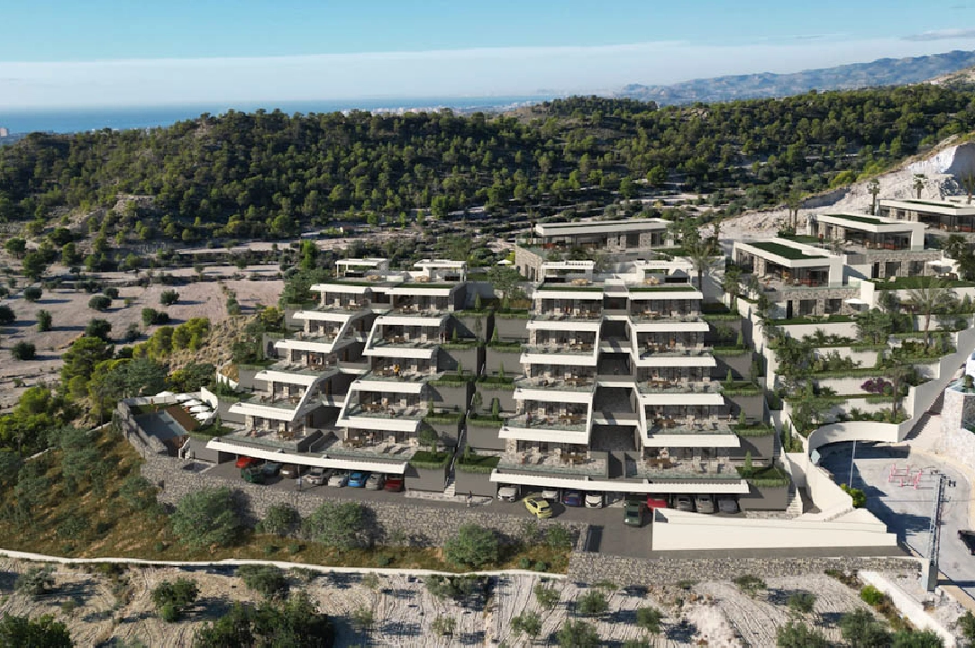 appartement en Finestrat(Balcon de Finestrat) en vente, construit 148 m², aire acondicionado, terrain 148 m², 2 chambre, 2 salle de bains, piscina, ref.: BP-7042FIN-4