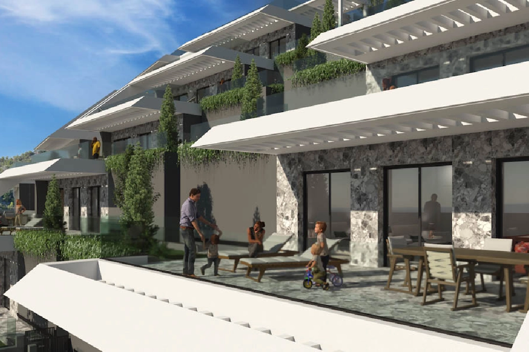 appartement en Finestrat(Balcon de Finestrat) en vente, construit 148 m², aire acondicionado, terrain 148 m², 2 chambre, 2 salle de bains, piscina, ref.: BP-7042FIN-8