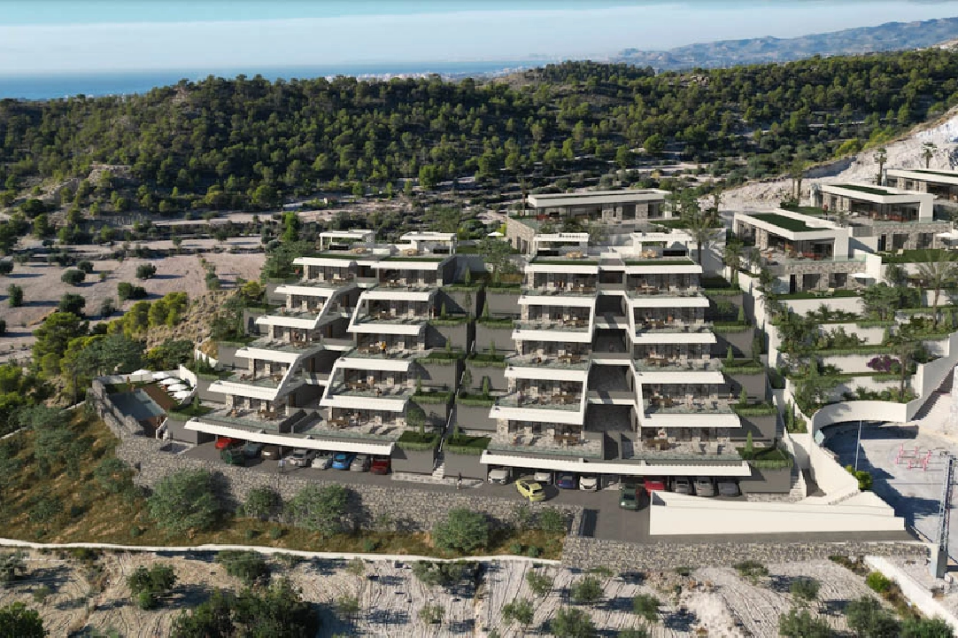 appartement en Finestrat(Balcon de Finestrat) en vente, construit 148 m², aire acondicionado, terrain 148 m², 2 chambre, 2 salle de bains, piscina, ref.: BP-7042FIN-9