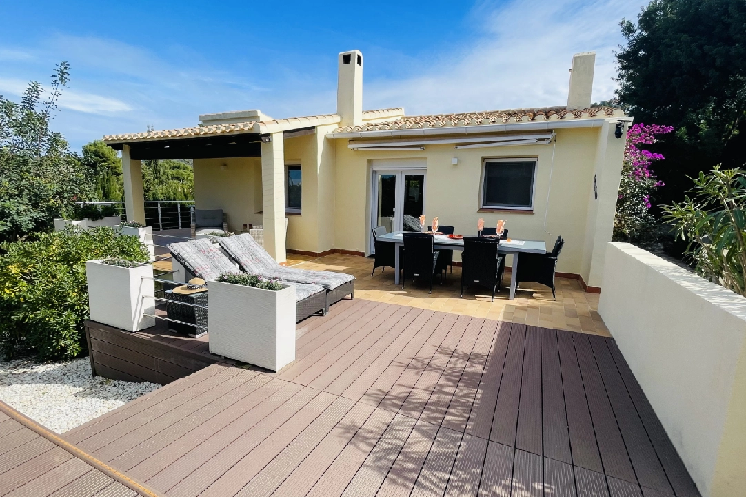 villa en Denia-La Sella(La Sella ) en location de vacances, construit 111 m², ano de construccion 1986, + calefaccion central, aire acondicionado, terrain 495 m², 3 chambre, 2 salle de bains, piscina, ref.: T-0424-3