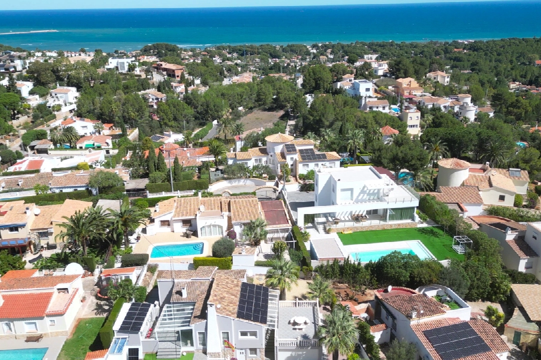 villa en Denia en location de vacances, construit 166 m², ano de construccion 1978, + estufa, aire acondicionado, terrain 802 m², 2 chambre, 2 salle de bains, piscina, ref.: T-0224-31