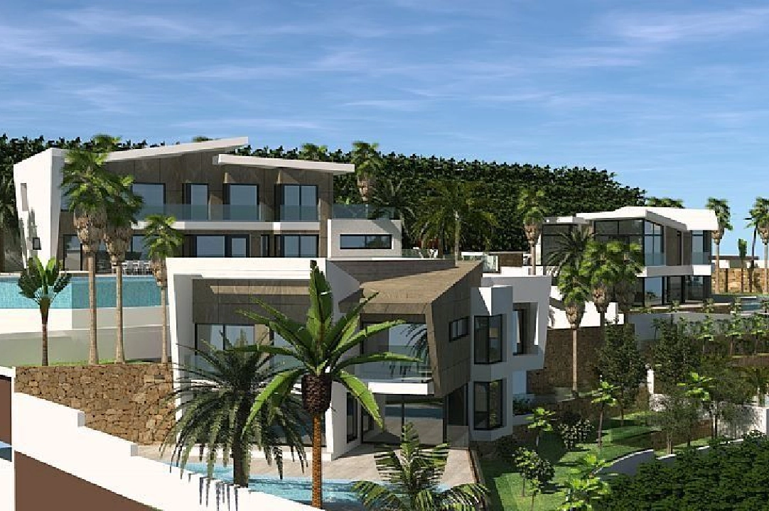 villa en Calpe(Urbanizaciones) en vente, construit 350 m², aire acondicionado, terrain 835 m², 4 chambre, 3 salle de bains, ref.: AM-1119DA-3700-2