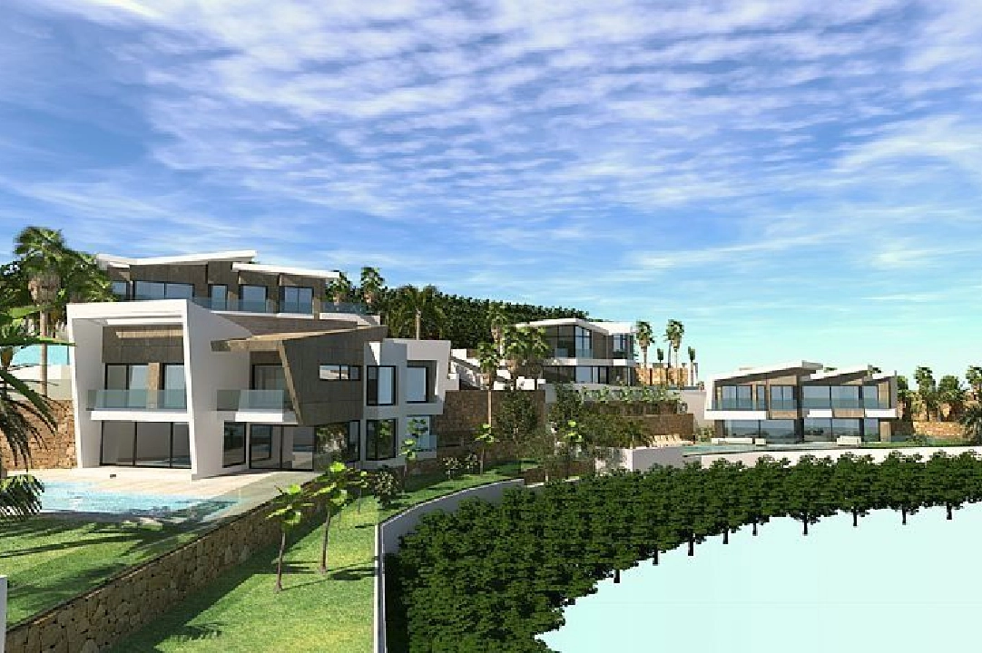 villa en Calpe(Urbanizaciones) en vente, construit 350 m², aire acondicionado, terrain 835 m², 4 chambre, 3 salle de bains, ref.: AM-1119DA-3700-4