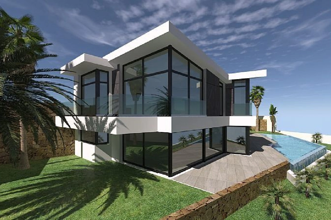 villa en Calpe(Urbanizaciones) en vente, construit 350 m², aire acondicionado, terrain 835 m², 4 chambre, 3 salle de bains, ref.: AM-1119DA-3700-5