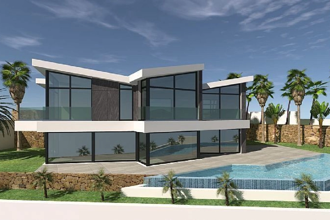 villa en Calpe(Urbanizaciones) en vente, construit 350 m², aire acondicionado, terrain 835 m², 4 chambre, 3 salle de bains, ref.: AM-1119DA-3700-6