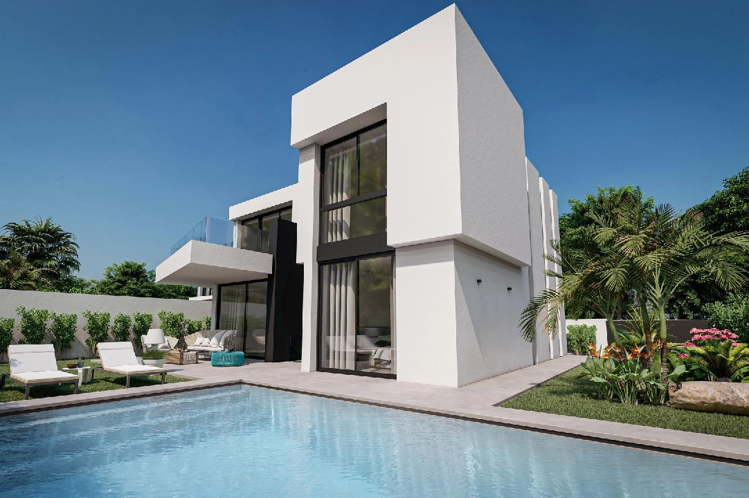 villa en La Nucia(La nucia) en vente, construit 322 m², aire acondicionado, terrain 480 m², 4 chambre, 4 salle de bains, piscina, ref.: AM-1156DA-3700-3