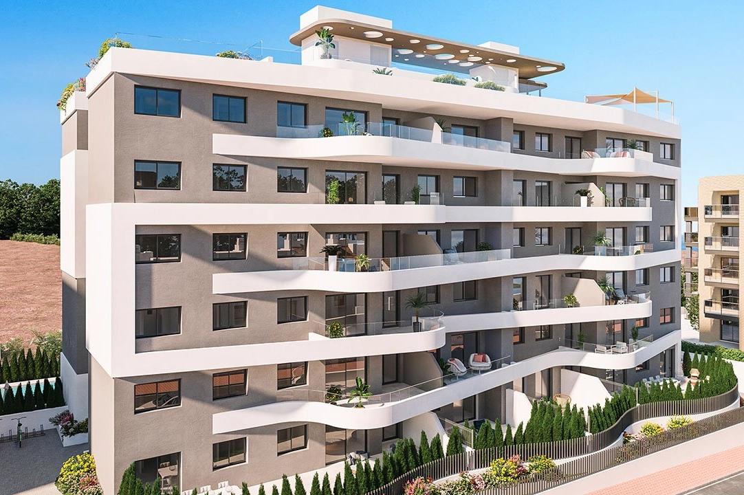 apartamento en la planta superior en Punta Prima en vente, construit 91 m², estado nuevo, aire acondicionado, 2 chambre, 2 salle de bains, piscina, ref.: HA-PPN-401-A01-3