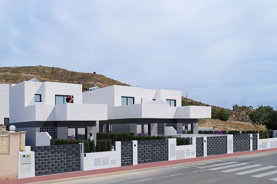 villa en Busot en vente, construit 137 m², estado nuevo, 3 chambre, 2 salle de bains, piscina, ref.: HA-BUN-122-E03-1