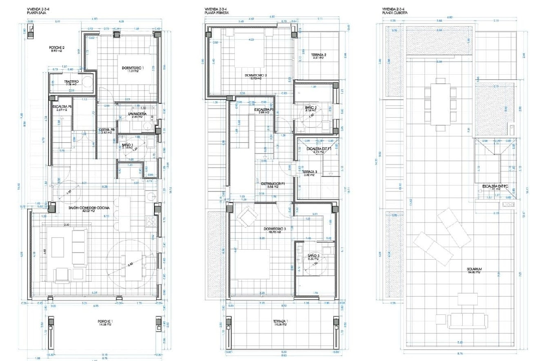 villa en La Marina en vente, construit 235 m², estado nuevo, aire acondicionado, terrain 272 m², 3 chambre, 3 salle de bains, piscina, ref.: HA-MAN-246-E01-27