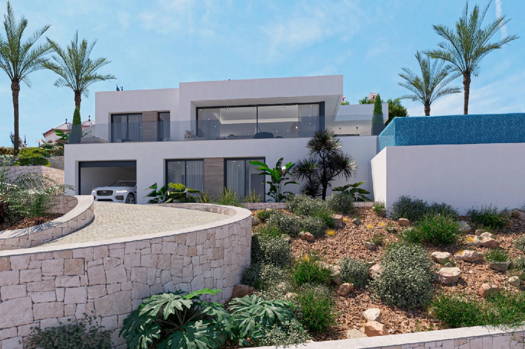 villa en Denia(Marquesa 6) en vente, construit 350 m², aire acondicionado, terrain 1800 m², 3 chambre, 2 salle de bains, piscina, ref.: UM-UV-MAIA-12