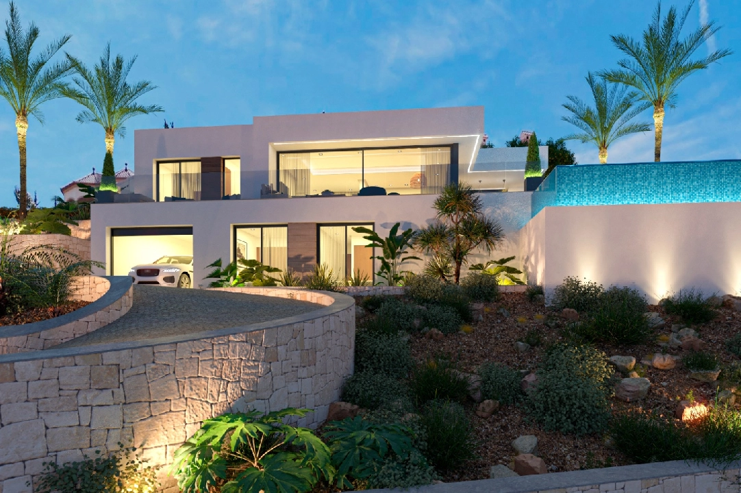 villa en Denia(Marquesa 6) en vente, construit 350 m², aire acondicionado, terrain 1800 m², 3 chambre, 2 salle de bains, piscina, ref.: UM-UV-MAIA-17