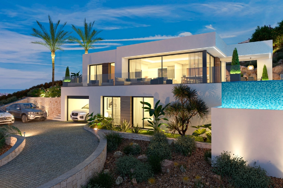 villa en Denia(Marquesa 6) en vente, construit 350 m², aire acondicionado, terrain 1800 m², 3 chambre, 2 salle de bains, piscina, ref.: UM-UV-MAIA-19