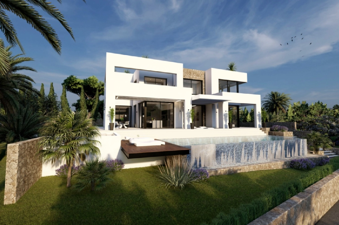 villa en Benissa(La Fustera) en vente, construit 615 m², ano de construccion 2023, aire acondicionado, terrain 1347 m², 4 chambre, 3 salle de bains, piscina, ref.: BI-BE.H-902-13