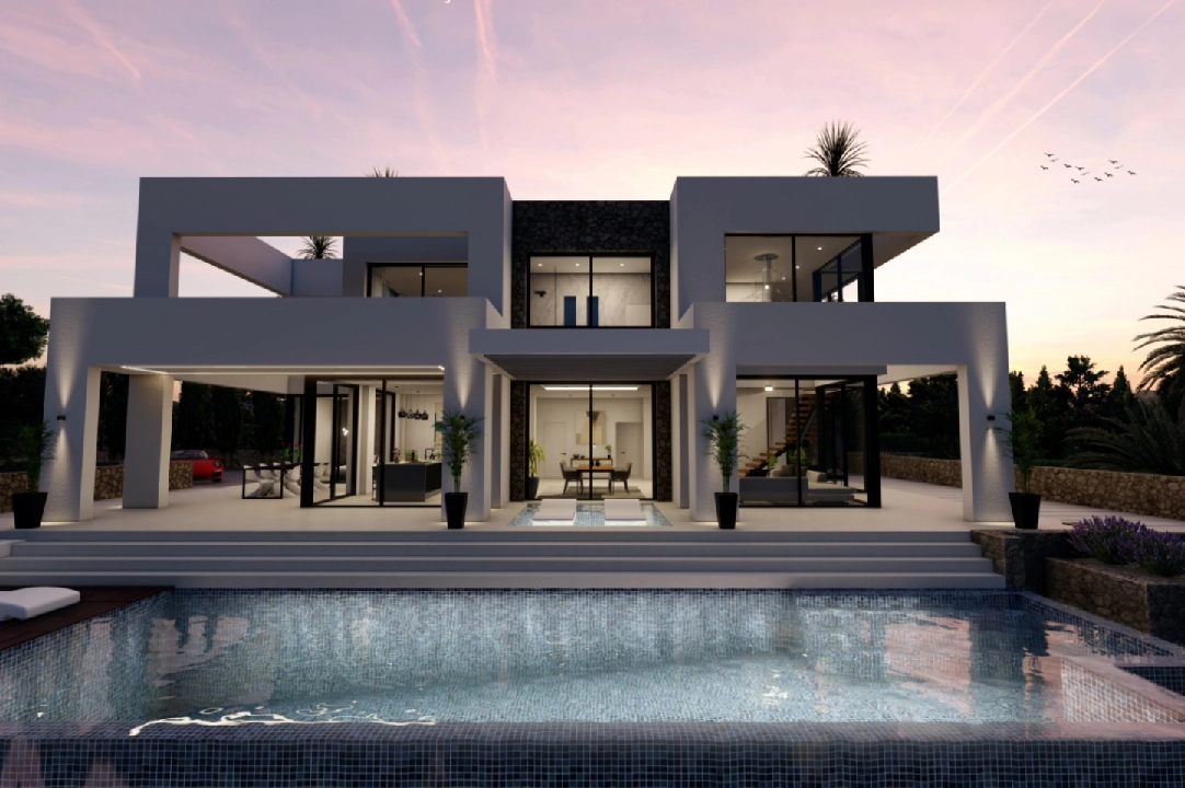 villa en Benissa(La Fustera) en vente, construit 615 m², ano de construccion 2023, aire acondicionado, terrain 1347 m², 4 chambre, 3 salle de bains, piscina, ref.: BI-BE.H-902-17