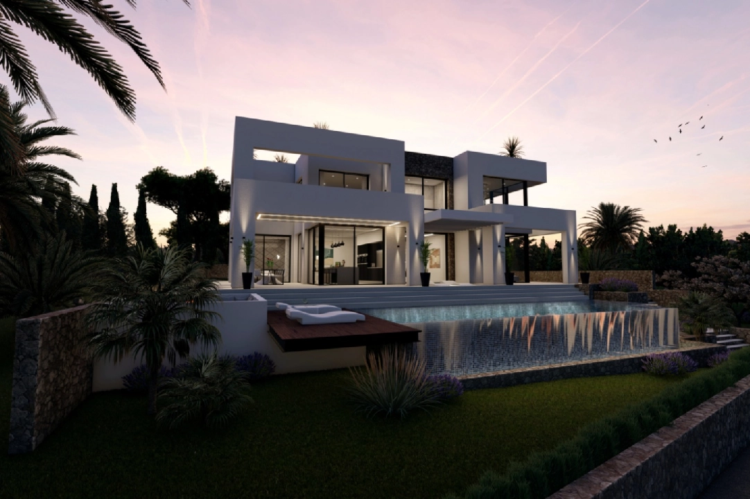 villa en Benissa(La Fustera) en vente, construit 615 m², ano de construccion 2023, aire acondicionado, terrain 1347 m², 4 chambre, 3 salle de bains, piscina, ref.: BI-BE.H-902-19