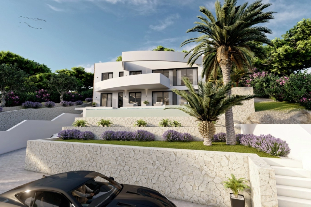 villa en Altea en vente, construit 540 m², ano de construccion 2024, aire acondicionado, terrain 1270 m², 4 chambre, 4 salle de bains, piscina, ref.: BI-AL.H-031-17