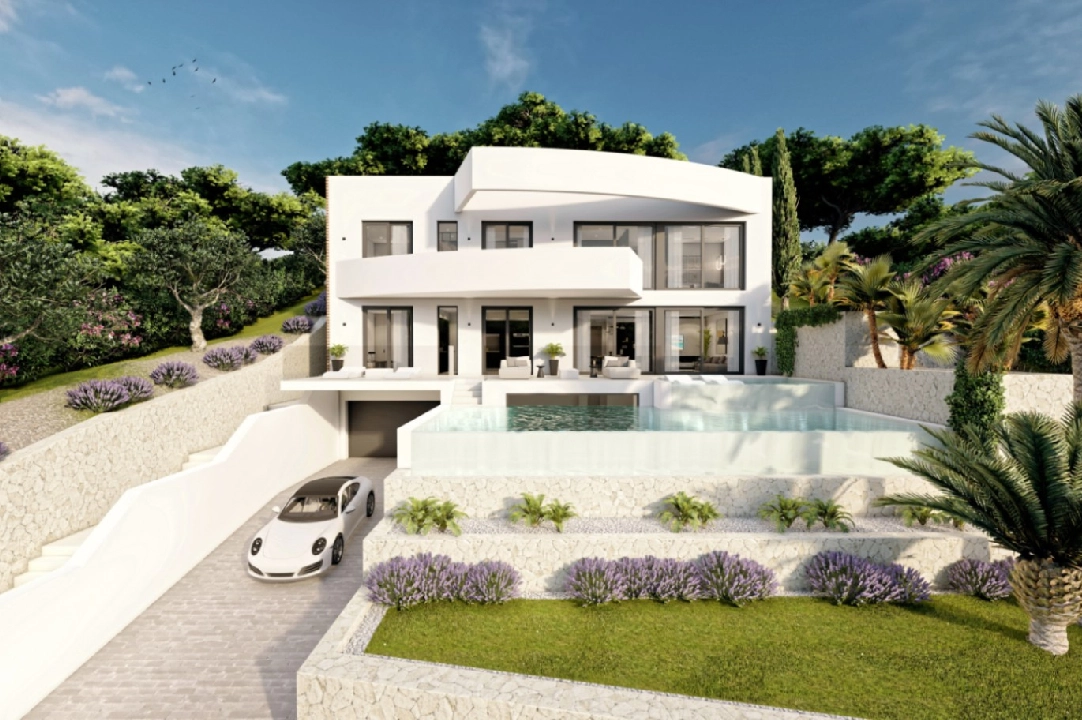 villa en Altea en vente, construit 540 m², ano de construccion 2024, aire acondicionado, terrain 1270 m², 4 chambre, 4 salle de bains, piscina, ref.: BI-AL.H-031-4