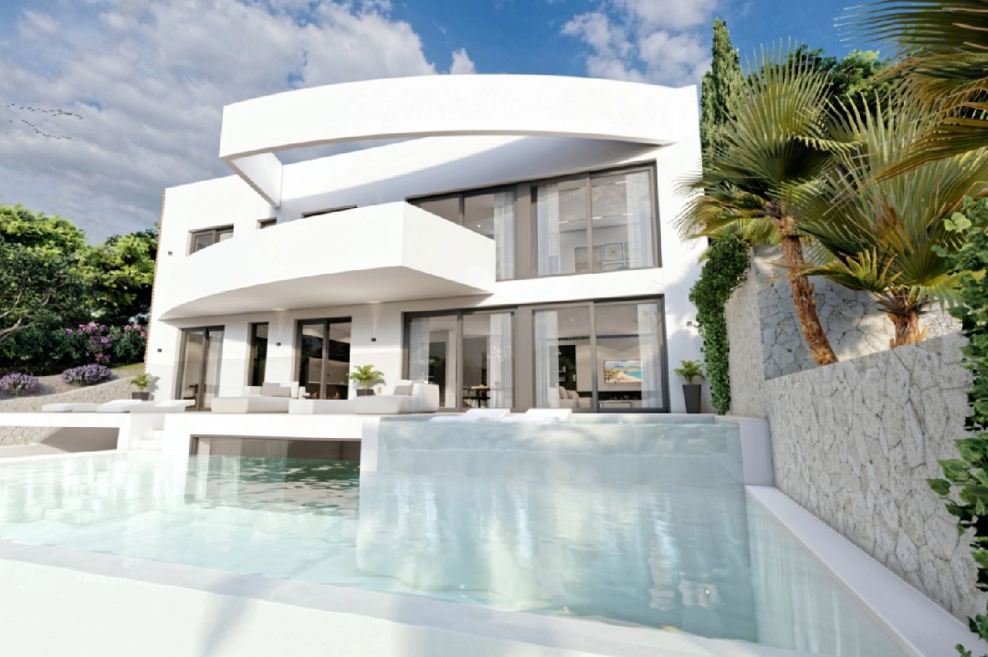 villa en Altea en vente, construit 540 m², ano de construccion 2024, aire acondicionado, terrain 1270 m², 4 chambre, 4 salle de bains, piscina, ref.: BI-AL.H-031-6