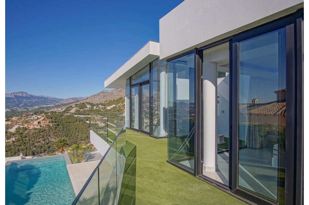 villa en Altea(Altea Hills) en vente, construit 547 m², aire acondicionado, terrain 908 m², 6 chambre, 5 salle de bains, piscina, ref.: BP-7056ALT-6