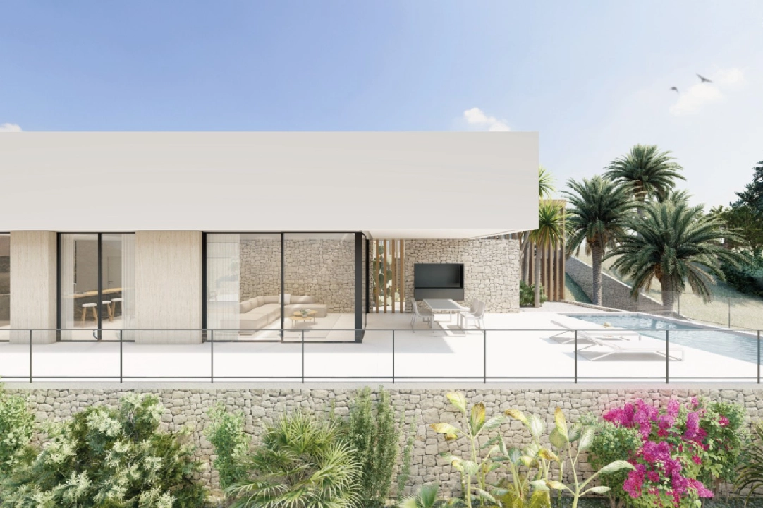 villa en Denia en vente, construit 176 m², ano de construccion 2023, aire acondicionado, terrain 1514 m², 3 chambre, 3 salle de bains, piscina, ref.: BI-DE.H-008-14