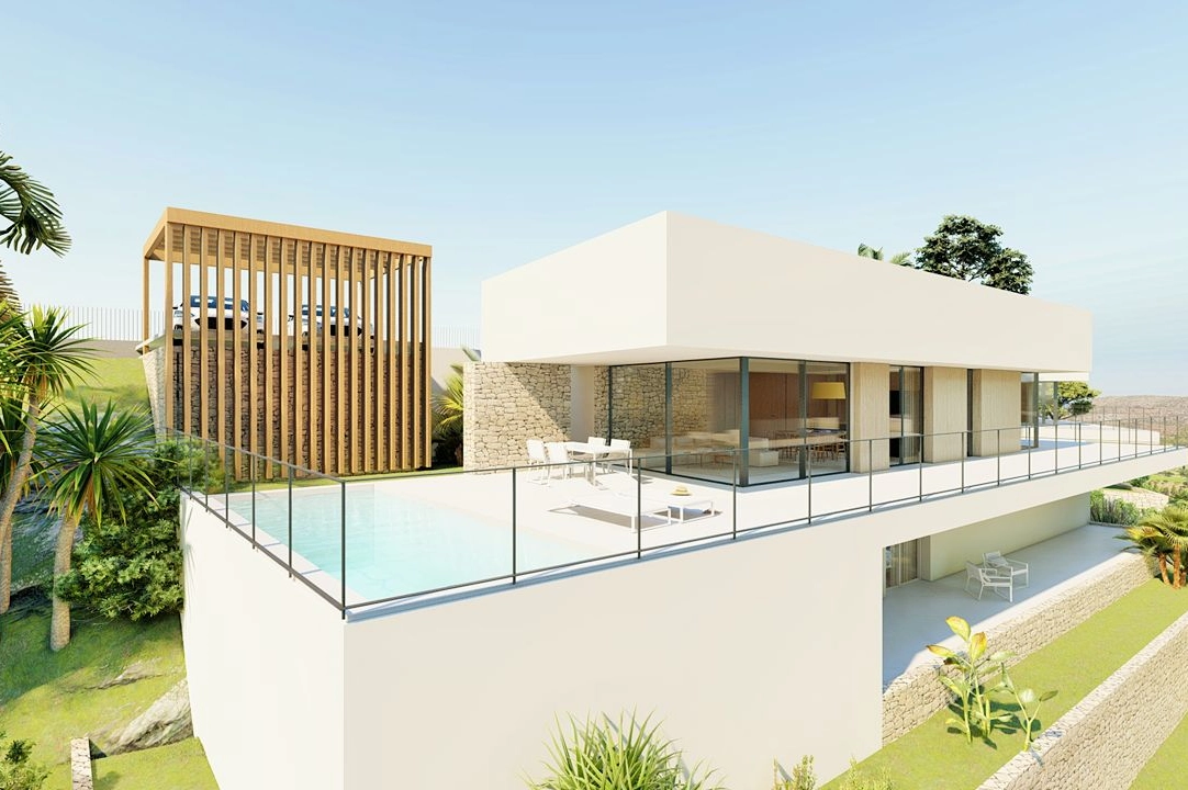 villa en Denia en vente, construit 176 m², ano de construccion 2023, aire acondicionado, terrain 1514 m², 3 chambre, 3 salle de bains, piscina, ref.: BI-DE.H-008-17